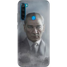 Senada Xiaomi Redmi Note 8 Kılıf Desenli Baskılı Tpu Rubber Kapak Atatürk 1938