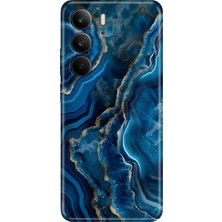 Senada Realme C75 Kılıf Desenli Baskılı Tpu Rubber Kapak Dark Ametist