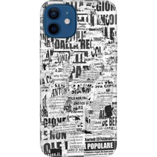 Senada iPhone 12 Kılıf Desenli Baskılı Tpu Rubber Kapak Gaste