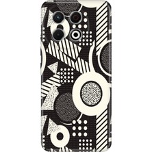Senada Tecno Spark 30 Pro Kılıf Desenli Baskılı Tpu Rubber Kapak Geomet