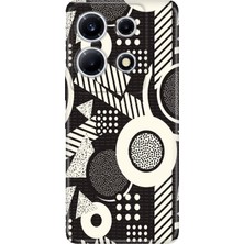 Senada Infinix Note 30 Vip Kılıf Desenli Baskılı Tpu Rubber Kapak Geomet