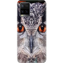 Senada Vivo Y32 Y33S Kılıf Desenli Baskılı Tpu Rubber Kapak Baykuş 212