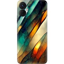 Senada Omix X3 Kılıf Desenli Baskılı Tpu Rubber Kapak Flora Mermer