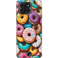 Senada Reeder S71 Kılıf Desenli Baskılı Tpu Rubber Kapak Donut Cenneti