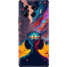 Senada Tecno Spark 20 Pro Plus+ Kılıf Desenli Baskılı Tpu Rubber Kapak Girdap