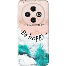 Senada Tecno Spark 30C Kılıf Desenli Baskılı Tpu Rubber Kapak Be Happy