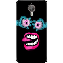 Senada General Mobile Gm 5 Plus Kılıf Desenli Baskılı Tpu Rubber Kapak Angry