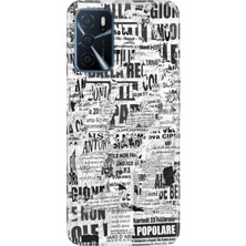 Senada Oppo A16 Kılıf Desenli Baskılı Tpu Rubber Kapak Gaste