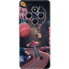 Senada Xiaomi Redmi A4 5g Kılıf Desenli Baskılı Tpu Rubber Kapak Car Wash