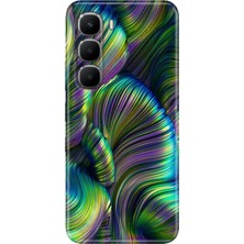 Senada Infinix Hot 60 Kılıf Desenli Baskılı Tpu Rubber Kapak Holographic