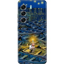 Senada Tecno Camon 40 4g Kılıf Desenli Baskılı Tpu Rubber Kapak Artgogh