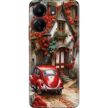 Senada Xiaomi Redmi 13C - Poco C65 Kılıf Desenli Baskılı Tpu Rubber Kapak Aşk Yuvası
