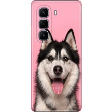 Senada Infinix Hot 50 Pro Plus 5g Kılıf Desenli Baskılı Tpu Rubber Kapak Hasky