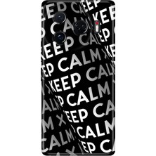 Senada Tecno Camon 30 Pro 5g Kılıf Desenli Baskılı Tpu Rubber Kapak Keep Calm