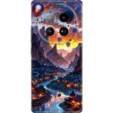 Senada Infinix Zero 40 4g Kılıf Desenli Baskılı Tpu Rubber Kapak Kapadokya Art