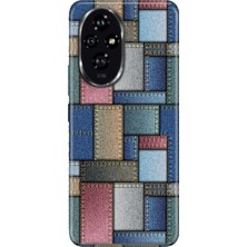 Senada Honor 200 Kılıf Desenli Baskılı Tpu Rubber Kapak Jean Pattern