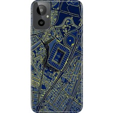 Senada General Mobile Gm 23-Se Kılıf Desenli Baskılı Tpu Rubber Kapak Kadıköy Stadyum