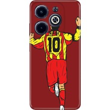 Senada Infinix Hot 40 Kılıf Desenli Baskılı Tpu Rubber Kapak Hagi