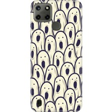 Senada iPhone 7 Plus - 8 Plus Kılıf Desenli Baskılı Tpu Rubber Kapak Halloween