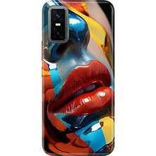 Adasena Infinix Gt 30 Pro Kılıf Desenli Baskılı Tpu Rubber Kapak Makyaj