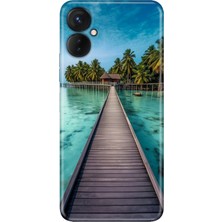 Adasena Omix X3 Kılıf Desenli Baskılı Tpu Rubber Kapak Maldives