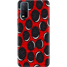Adasena Vivo Y11S Y20 Y20S Kılıf Desenli Baskılı Tpu Rubber Kapak Kremalı