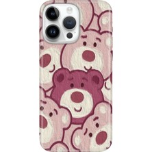 Senada iPhone 16 Pro Max Kılıf Desenli Baskılı Tpu Rubber Kapak Ayıcık Pattern