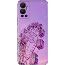 Senada Infinix Hot 12 Kılıf Desenli Baskılı Tpu Rubber Kapak Dönme Dolap