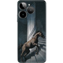 Senada General Mobile Era 30 Kılıf Desenli Baskılı Tpu Rubber Kapak Horse