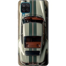 Senada Samsung Galaxy A12 M12 Kılıf Desenli Baskılı Tpu Rubber Kapak Klasik Araba