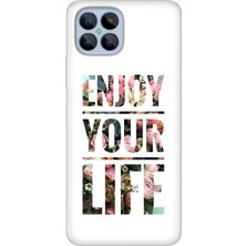 Senada Omix X600 Kılıf Desenli Baskılı Tpu Rubber Kapak Enjoy Your Life