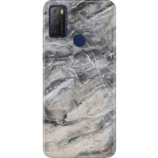 Senada Tcl 20E Kılıf Desenli Baskılı Tpu Rubber Kapak Hyde Mermer