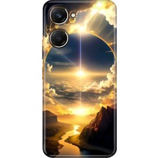 Senada Vivo Y18 Kılıf Desenli Baskılı Tpu Rubber Kapak Güneşin Dansı