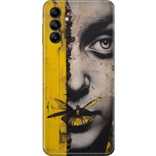 Senada Samsung Galaxy S24 Fe Kılıf Desenli Baskılı Tpu Rubber Kapak Kelebek