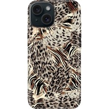 Adasena iPhone 15 Kılıf Desenli Baskılı Tpu Rubber Kapak Lionprint