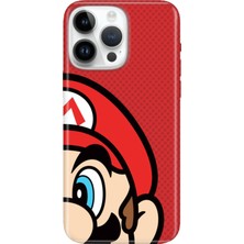 Adasena iPhone 13 Pro Max Kılıf Desenli Baskılı Tpu Rubber Kapak Mario