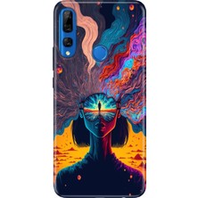 Senada Huawei Y9 Prime 2019 Kılıf Desenli Baskılı Tpu Rubber Kapak Girdap