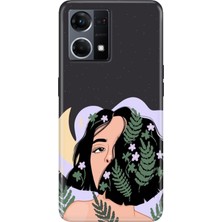 Adasena Oppo Reno 7 4g Kılıf Desenli Baskılı Tpu Rubber Kapak Mexico Girl