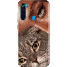Adasena Xiaomi Redmi Note 8 Kılıf Desenli Baskılı Tpu Rubber Kapak Simli-Portre