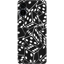 Adasena Tecno Camon 19 Neo Kılıf Desenli Baskılı Tpu Rubber Kapak Şans Benden Yana