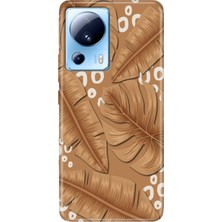 Adasena Xiaomi Mi 13 Lite Kılıf Desenli Baskılı Tpu Rubber Kapak Olivegarden