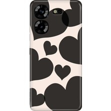 Tecno Pova 5 Kılıf Desenli Baskılı Tpu Rubber Kapak Matte Heart