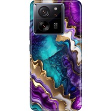 Senada Xiaomi Mi 13T Pro Kılıf Desenli Baskılı Tpu Rubber Kapak Keskin Ametist