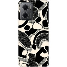 Adasena Xiaomi Redmi Note 11E Kılıf Desenli Baskılı Tpu Rubber Kapak Memphis