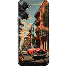 Adasena Vivo Y18 Kılıf Desenli Baskılı Tpu Rubber Kapak Küba