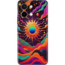 Adasena Vivo Y28 Kılıf Desenli Baskılı Tpu Rubber Kapak Magic