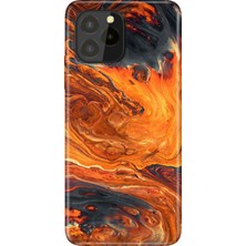 Adasena Oukitel C21 Pro - C21 Plus Kılıf Desenli Baskılı Tpu Rubber Kapak Lav