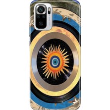 Adasena Xiaomi Redmi Note 10 - 10S Kılıf Desenli Baskılı Tpu Rubber Kapak Nazar