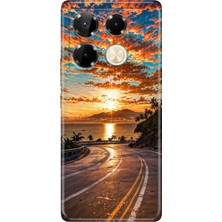 Adasena Infinix Note 40 Pro 5g Kılıf Desenli Baskılı Tpu Rubber Kapak Manzaram