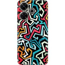 Senada Xiaomi Redmi 13 4g Kılıf Desenli Baskılı Tpu Rubber Kapak Graffiti
